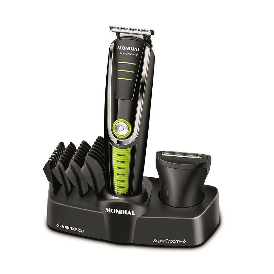 Mondial Aparador De Pelos 06 Bg-04 Body Groom-biv-preto Bivolt