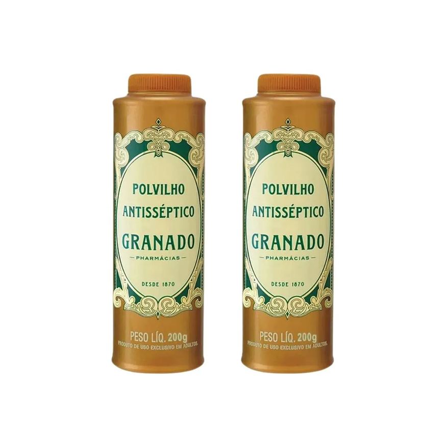 Granado Talco Pes 200g Tradicional - Kit C/2un