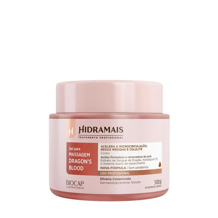 Hidramais Gel Para Massagem Dragon´s Blood 500g