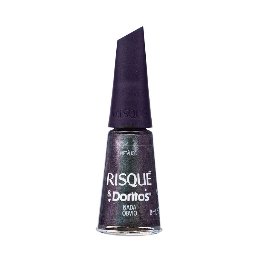 Risqué Esmalte Metálico & Doritos 8ml - Nada Óbvio