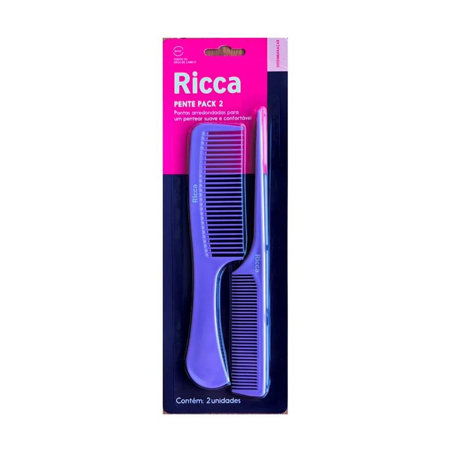 de Pente Cabelo Santa Clara Fino para Piolho