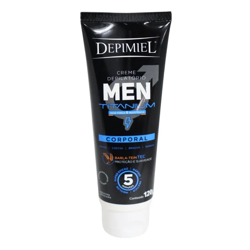 Depilatória Creme Depimiel Men Corporal Masculino Homem 120g