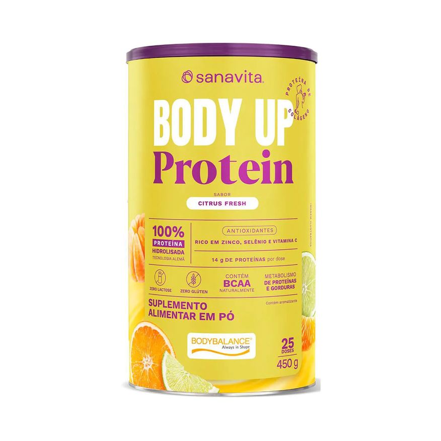 Sanavita Body Up Protein Frutas Cítricas 450g