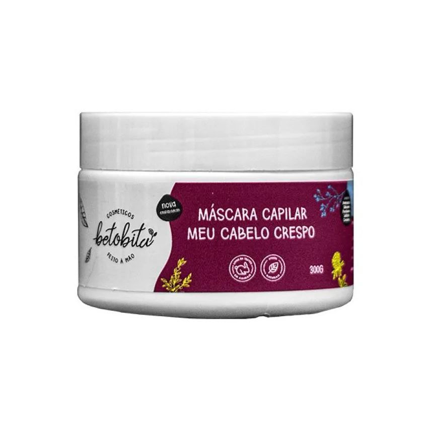 BETOBITA Máscara Meu Cabelo Crespo 300g