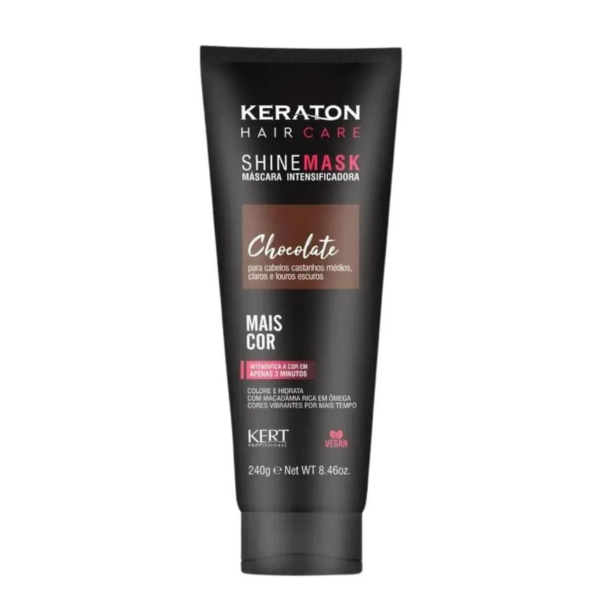 Kert Máscara Intensificadora Keraton Shine Mask Chocolate 240g