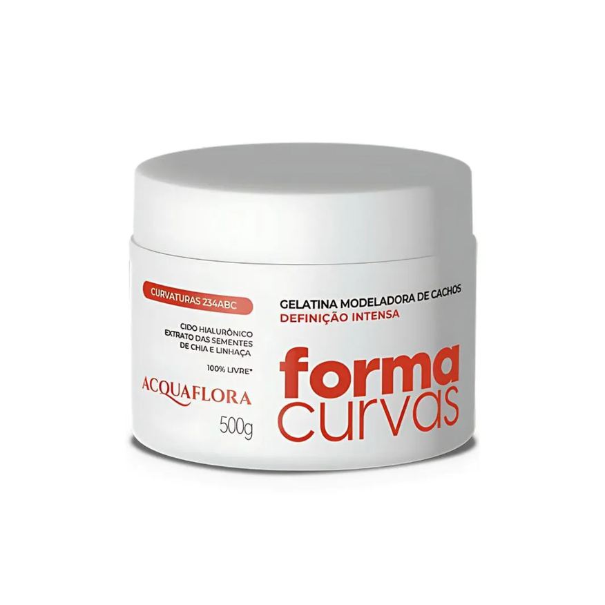Acquaflora Gelatina Modeladora de Cachos Forma Curvas Definição Intensa 500g