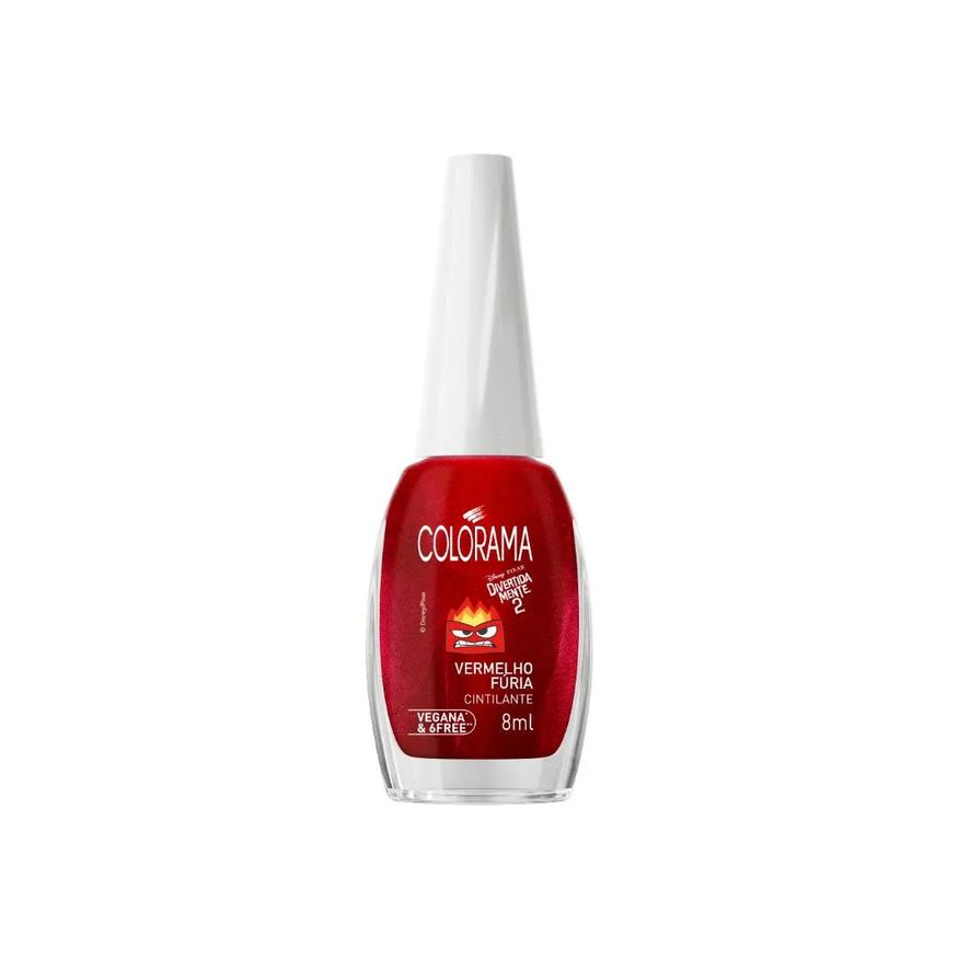 Colorama Esmalte Cremoso Divertidamente 2 Vermelho Fúria 8ml