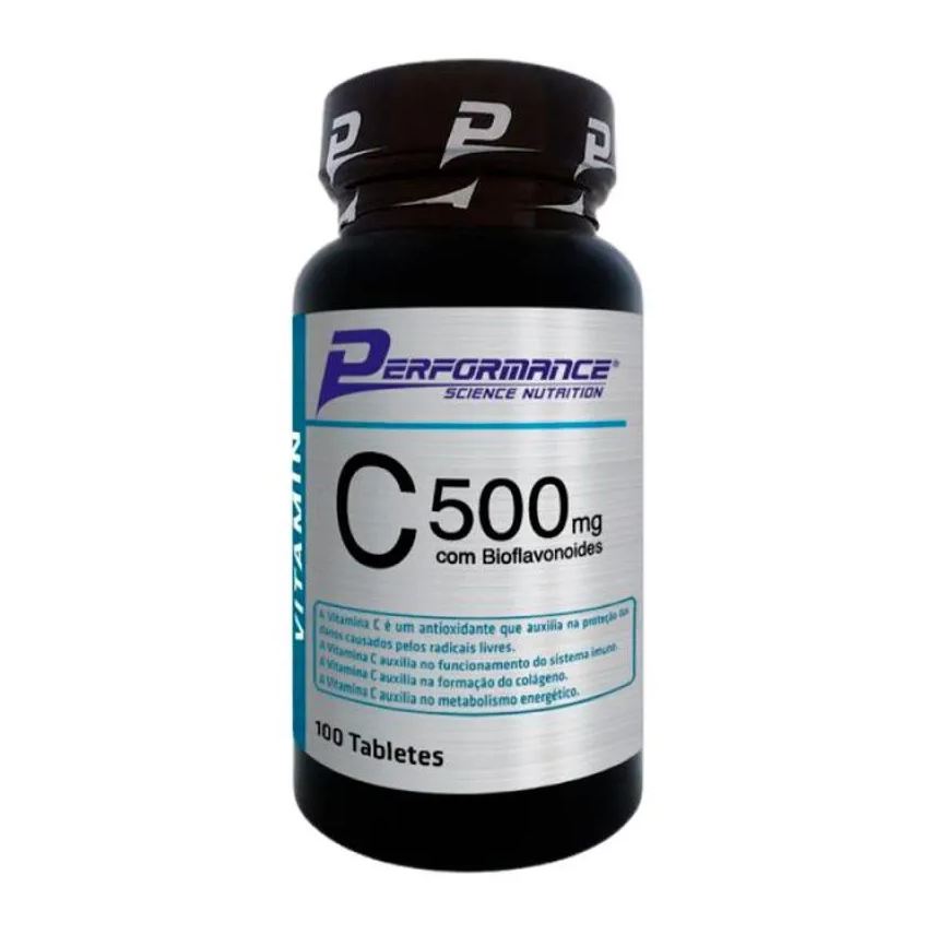 Performance Nutrition Vitamina C 500mg (100 Tabs) - Padrão: Único