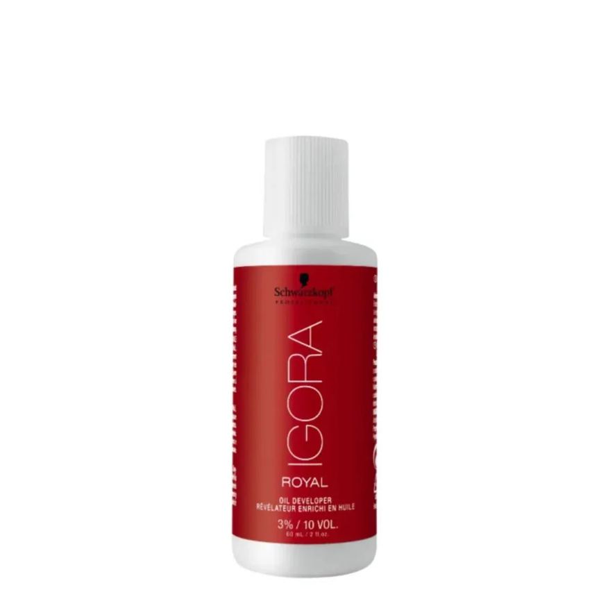 Igora Schwarzkopf Royal 3% - Água Oxigenada 10 Volumes 60ml