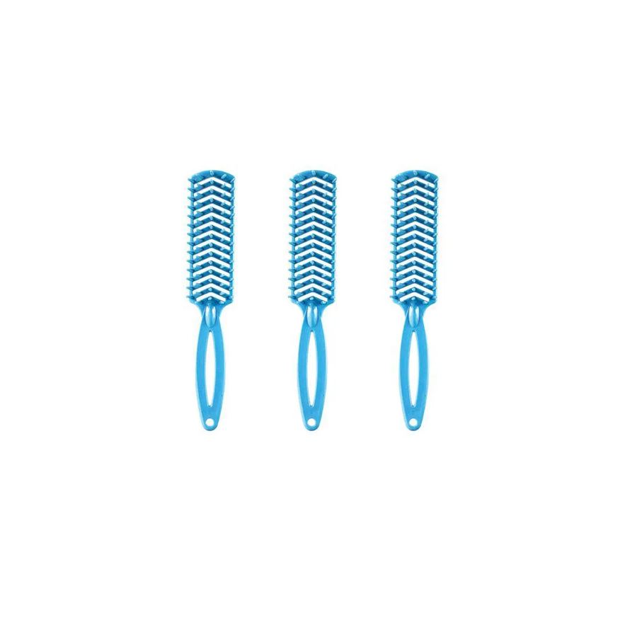 Darma Escova de Cabelo 303 Rigida Reta Desemb - Kit C/ 3un