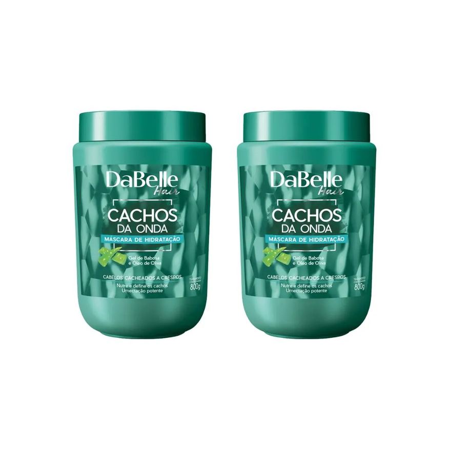 Dabelle Mascara 800g Cachos da Onda-Kit C/2un