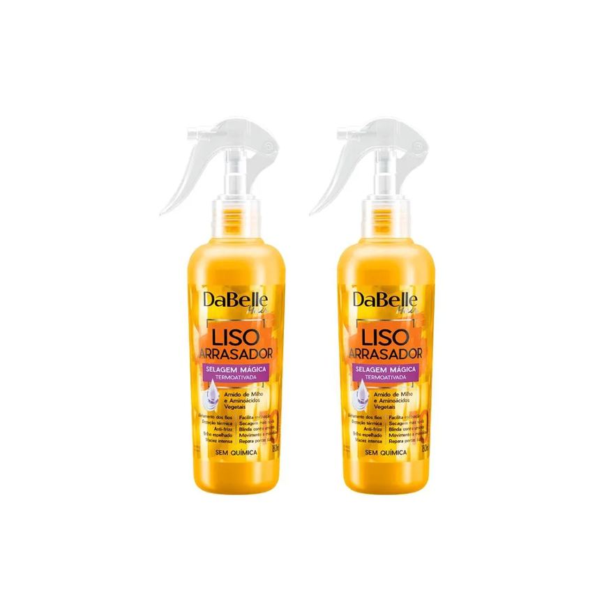 Dabelle Selagem 180ml Magica Liso Arrasador - Kit C/ 2un