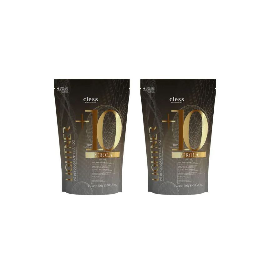 Lightner Po Descolorante Perola 300g - Kit C/ 2un