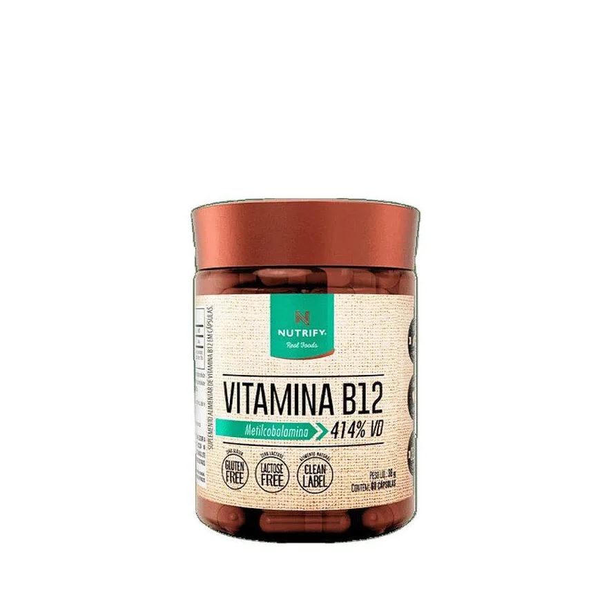 Nutrify Vitamina B12 - 60 Cápsulas