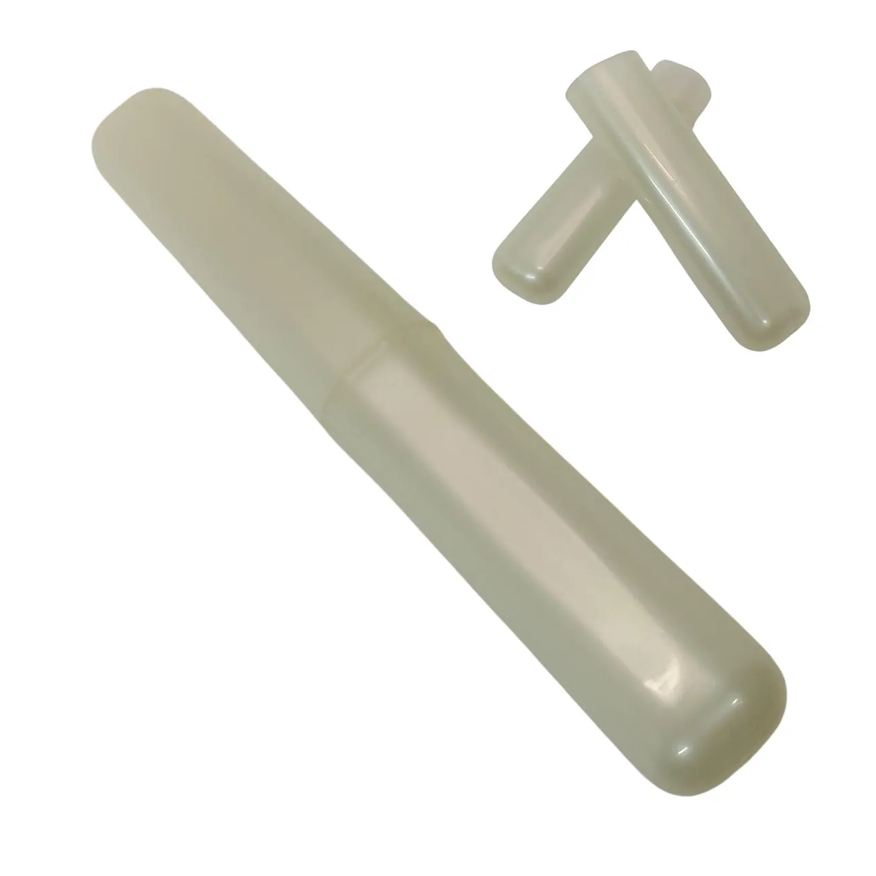 &Fácil Kit 2 Porta Escova de Dente Portátil Plástico
