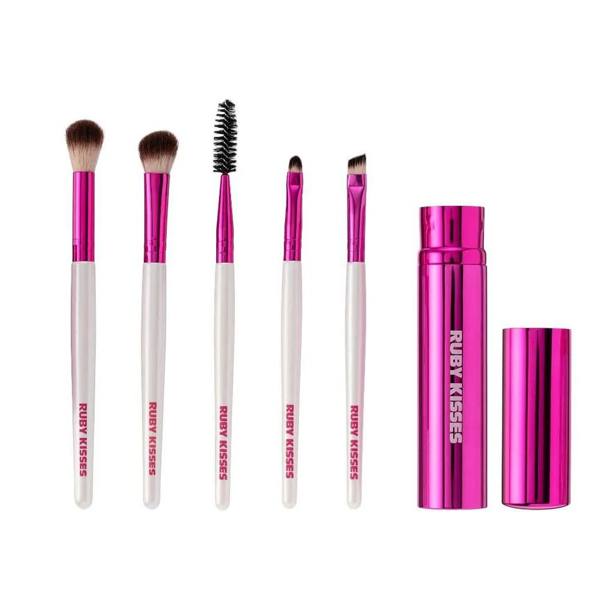 Ruby Kisses Kit de Pincéis Olhos - Branco