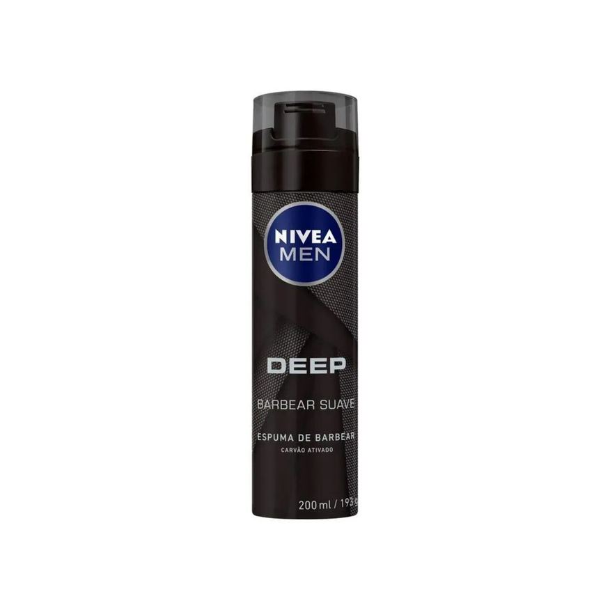 Nivea For Men Espuma de Barbear Nivea Men Deep Suave 200ml