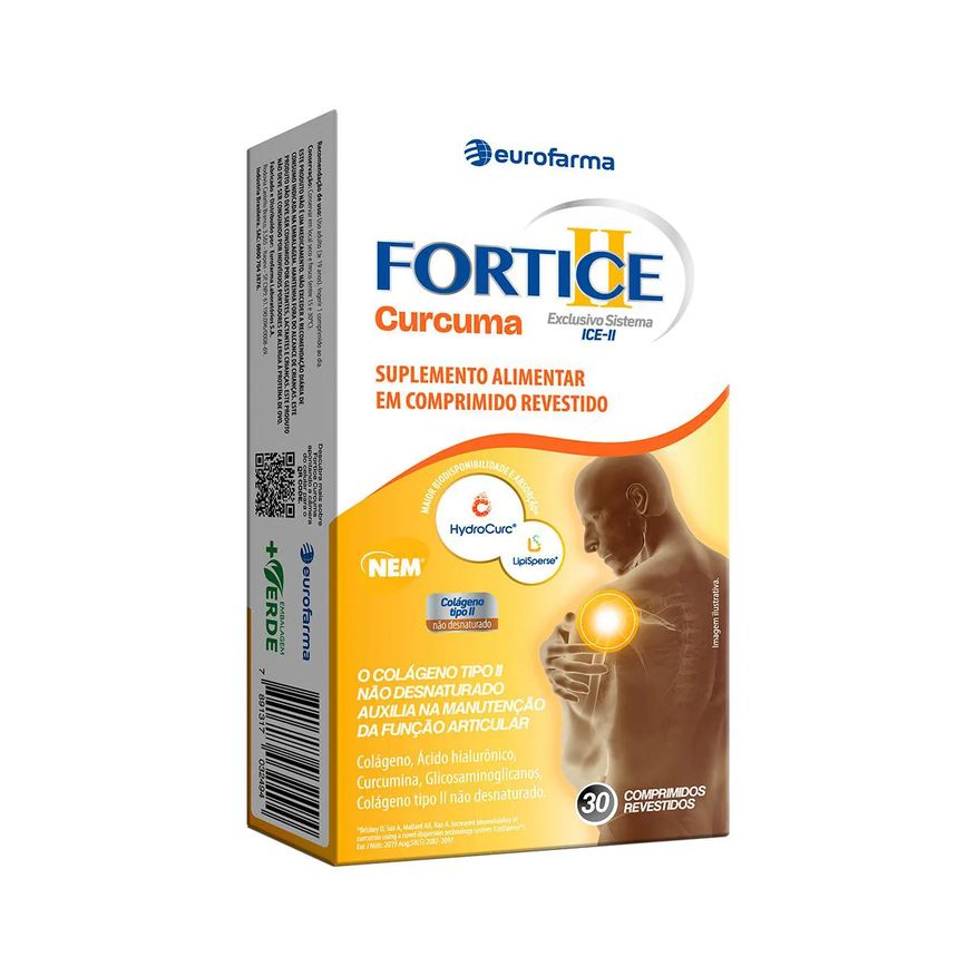 Fortice Curcuma 30 comprimidos