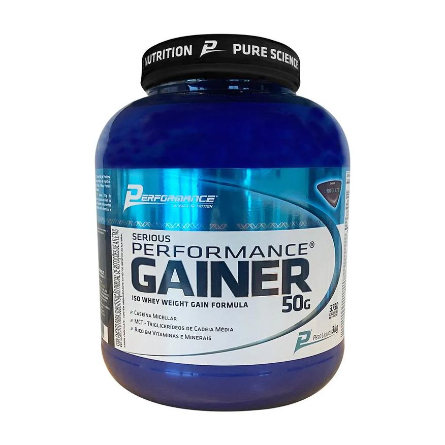Performance Nutrition Hipercalórico Serious Performance Gainer 3kg - Baunilha