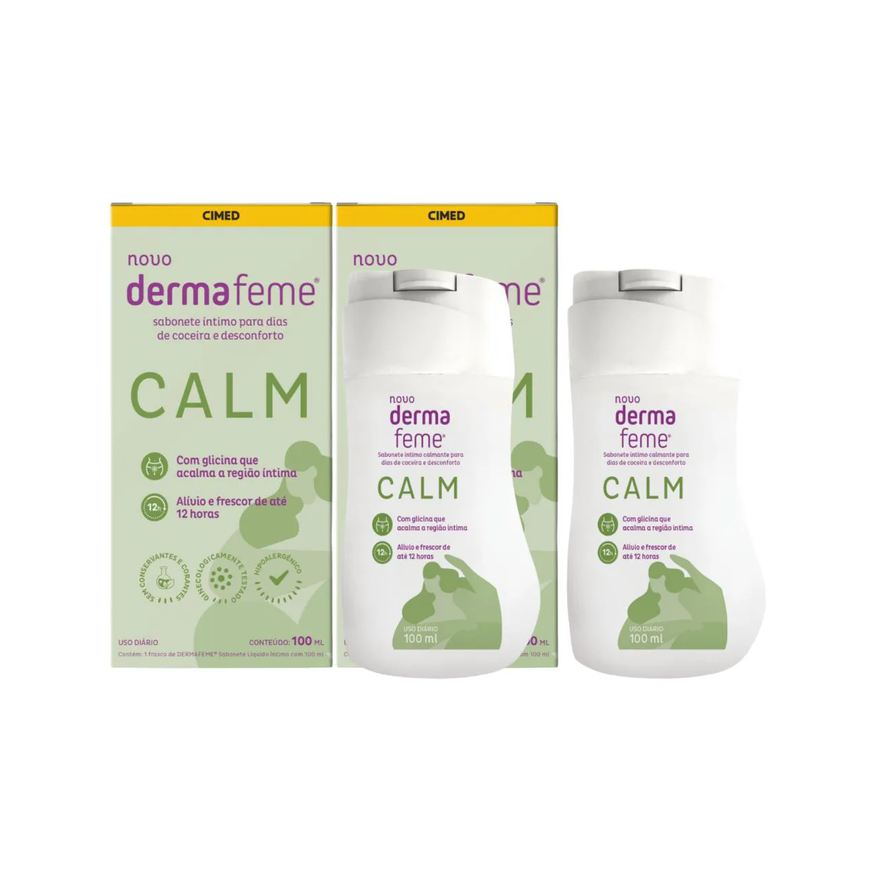Cimed Kit C2 Sabonete Íntimo Líquido Dermafemme