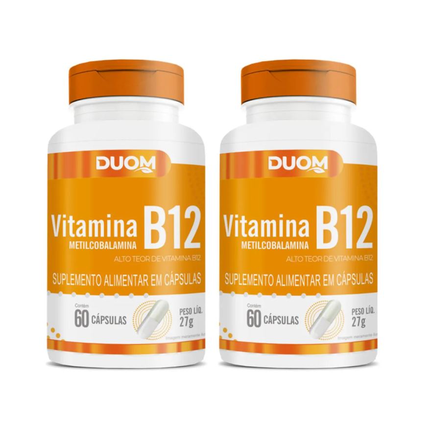 Duom Kit C2 Revitalize-se Vitamina B12 Metilcobalamina