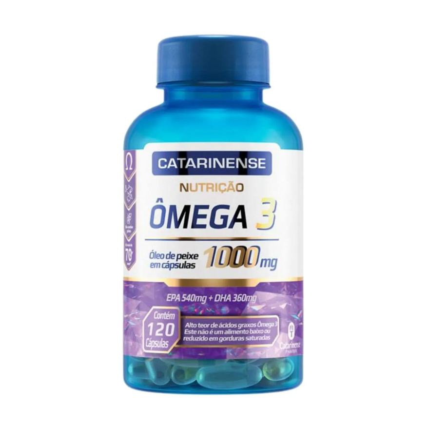 Catarinense Suplemento Nutrição Ômega 3 Nutrição 1000mg