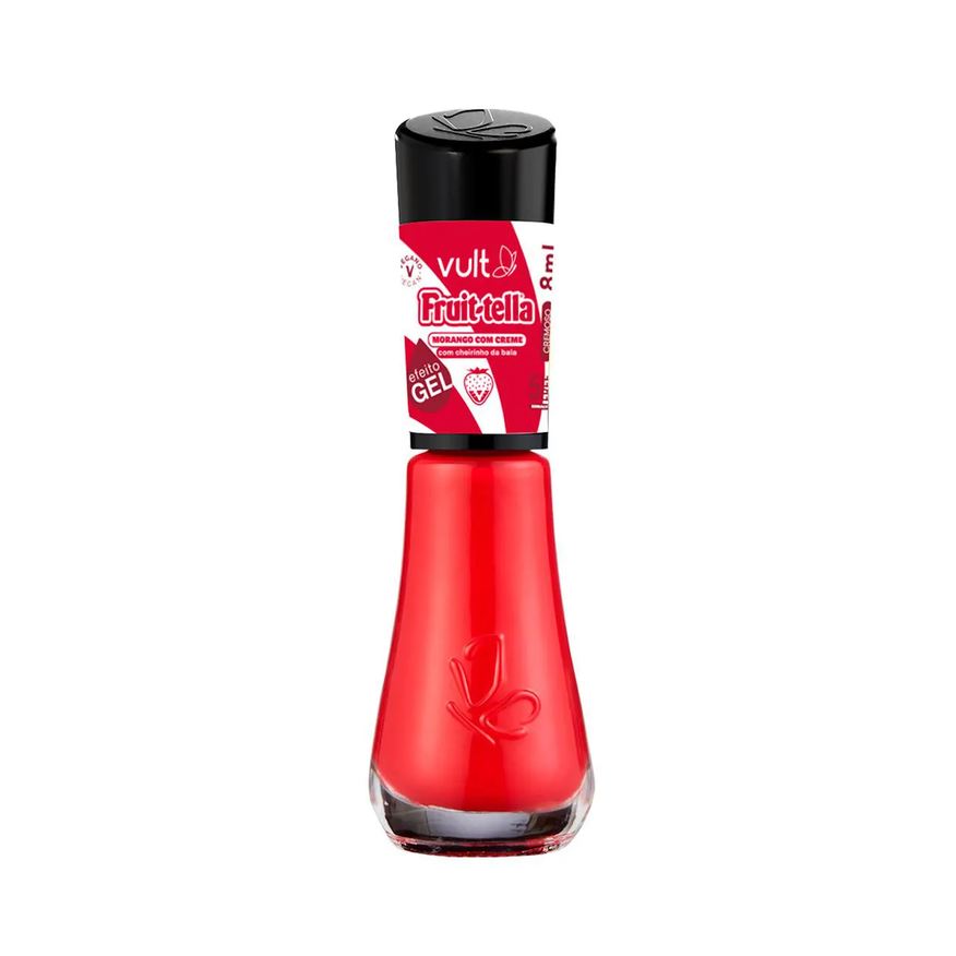 Vult Esmalte Cremoso Fruit-tella 8ml – Morango com Creme