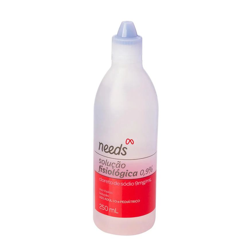Needs Soro Fisiológico Cloreto de Sódio 0,9% 250ml