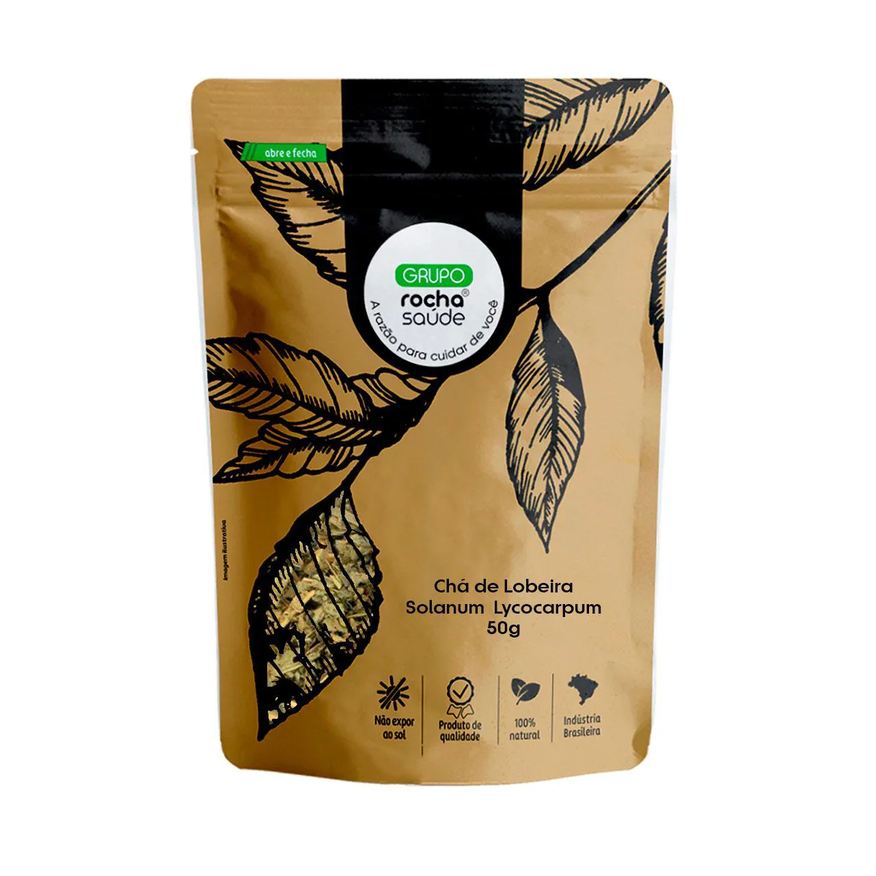 Grupo Rocha Saúde Chá de Lobeira - Solanum Lycocarpum - 50g