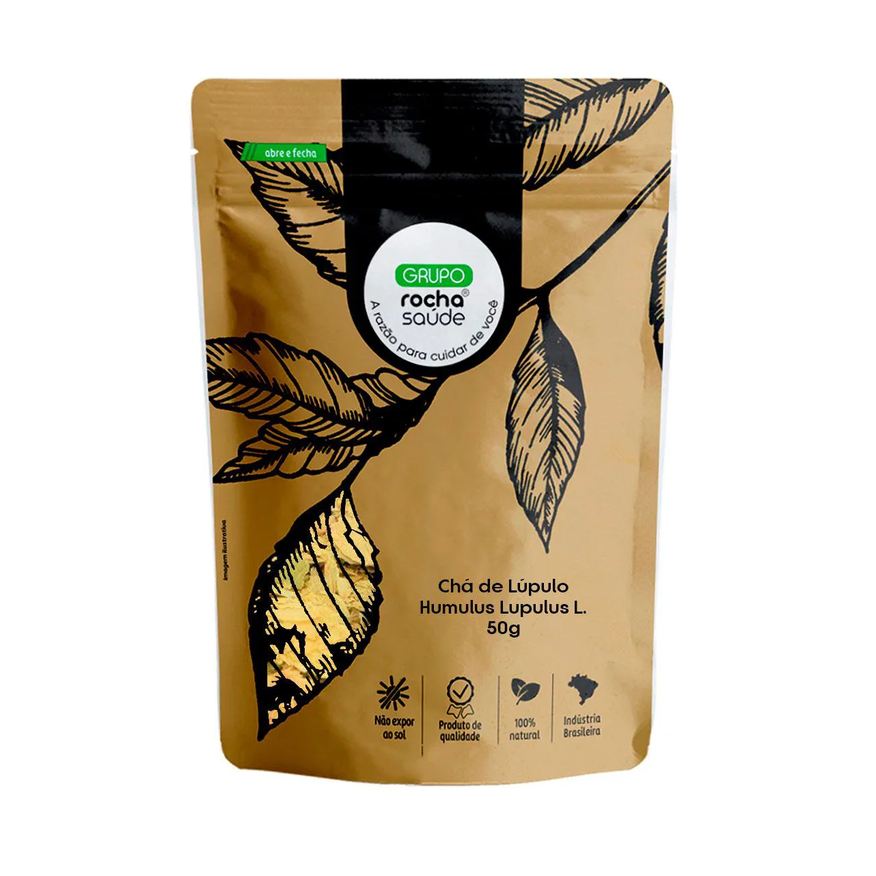 Grupo Rocha Saúde Chá de Lúpulo - Humulus Lupulus L. - 50g