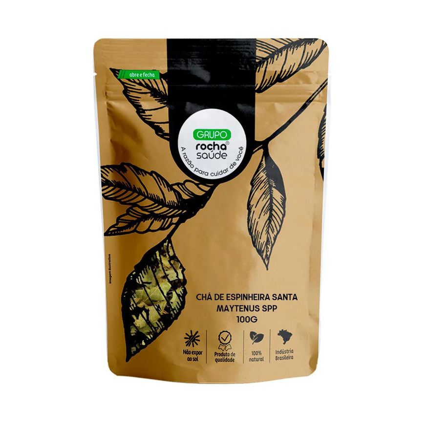 Rocha Saúde Chá de Espinheira Santa - Maytenus Spp - 100g