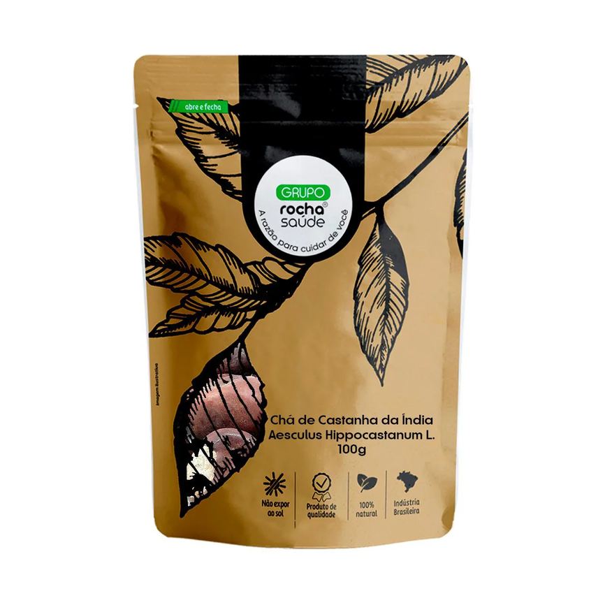Rocha Saúde Chá de Castanha da Índia - Aesculus Hippocastanum L. - 100g