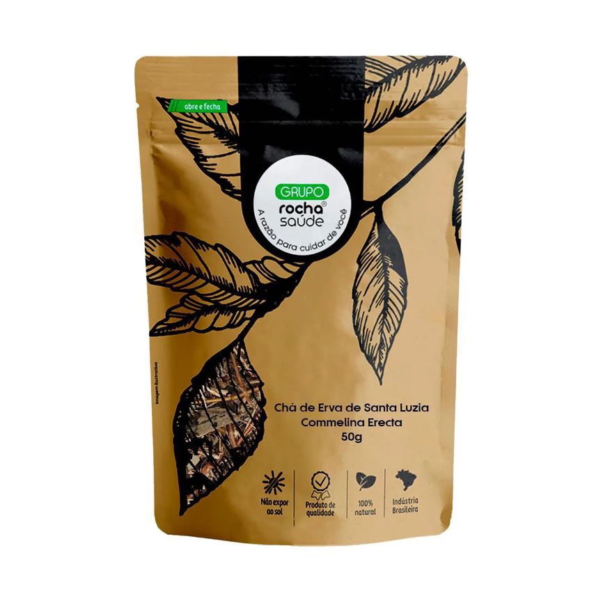 Rocha Saúde Chá de Erva de Santa Luzia - Commelina Erecta - 50g
