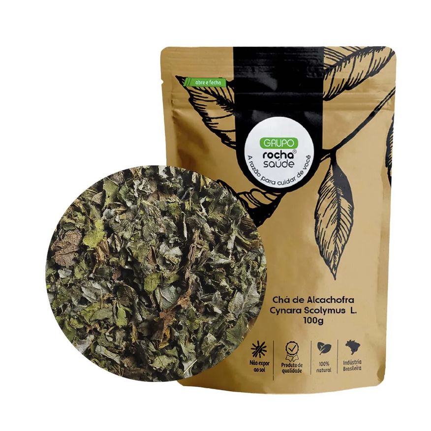 Grupo Rocha Saúde Chá de Alcachofra - Cynara Scolymus L. - 100g