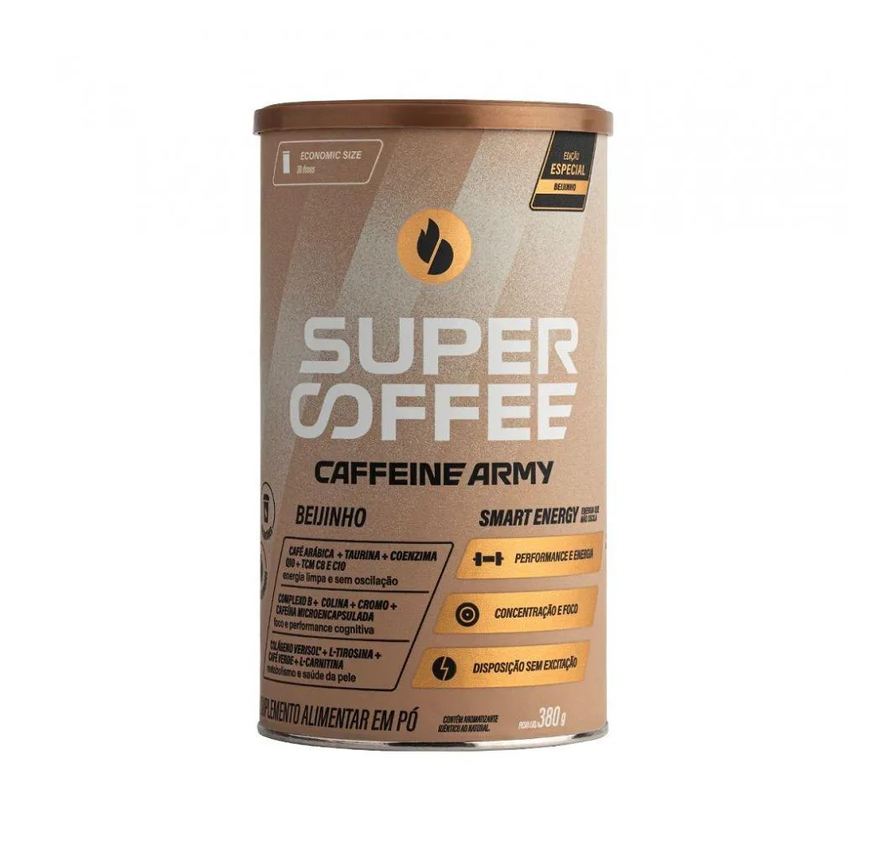 Caffeine Army Supercoffee 3.0 (380g) - Sabor: Beijinho