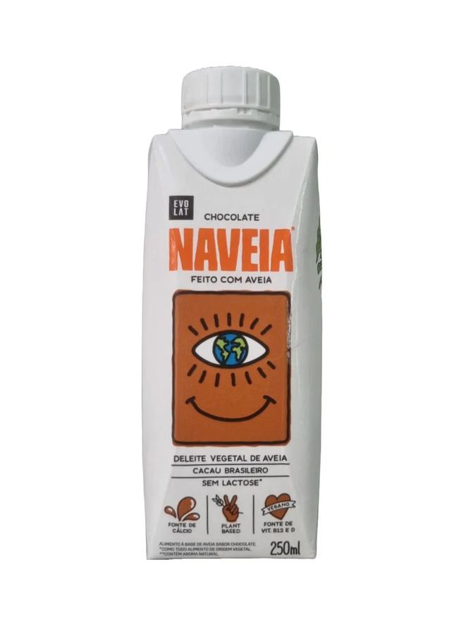 Naveia Bebida Vegetal de Aveia Chocolate 250ml