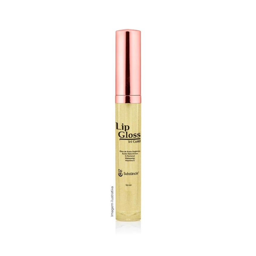 Substância Gloss Labial Aumento De Volume E Rejuvenescedor Rosa