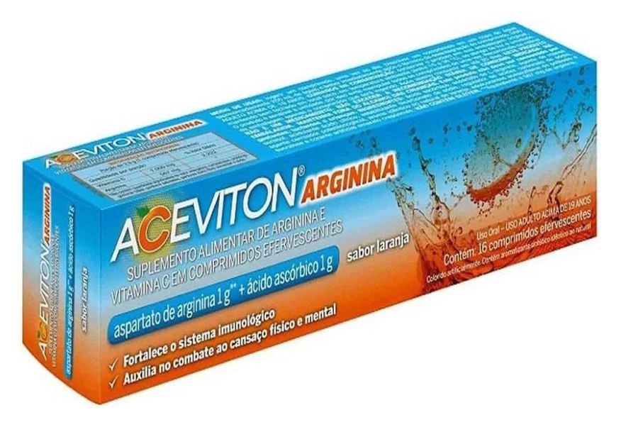 Cimed Aceviton Arginina 16cpr Laranja
