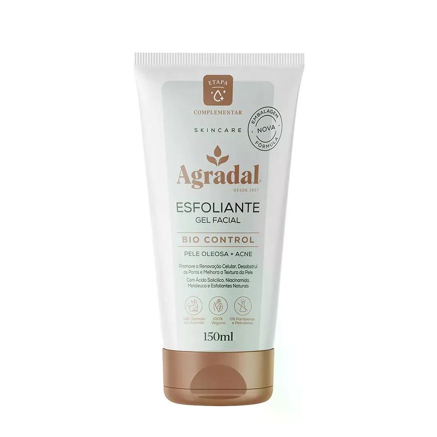 Agradal Gel Esfoliante Facial Bio Control 150ml