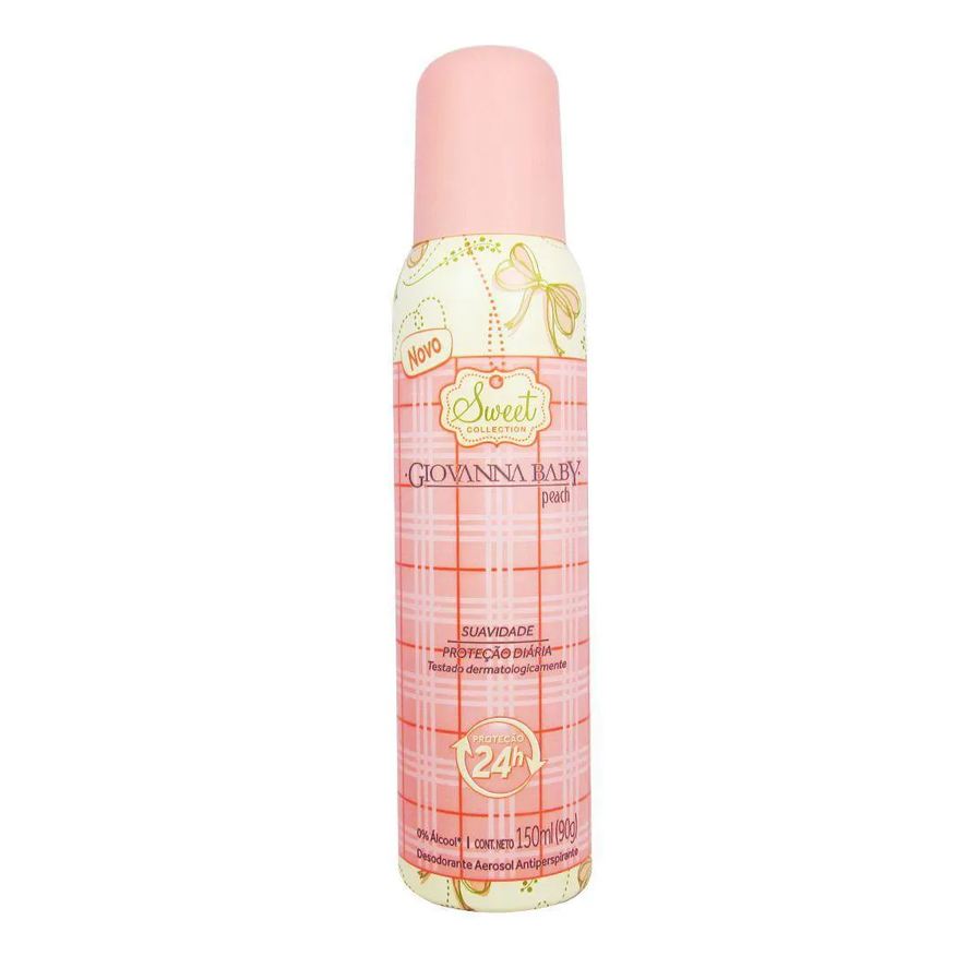 Giovanna Baby Desodorante Aerosol 150ml Sweet Peach