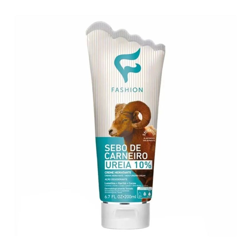 Fashion Creme Hidratante Sebo De Carneiro Ureia 10% 200ml – J.h.s