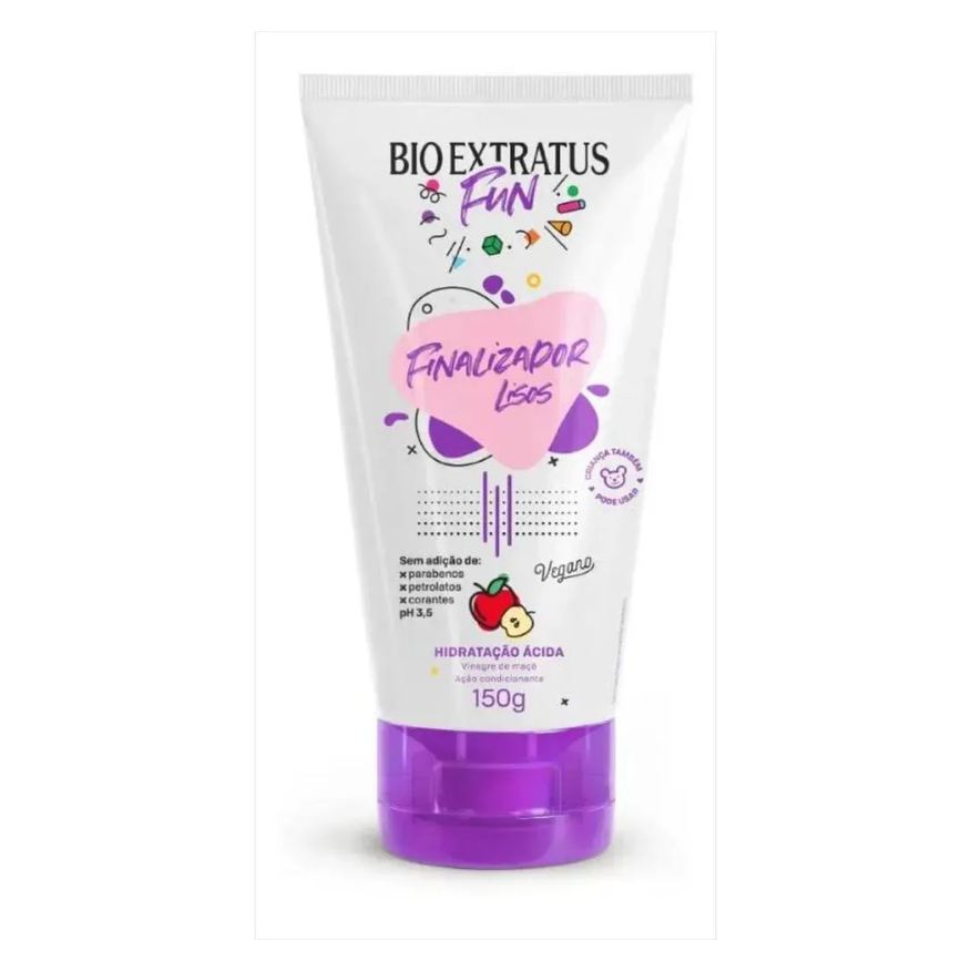 Bio Extratus Finalizador Fun Limpeza Cabelos Liso 150g