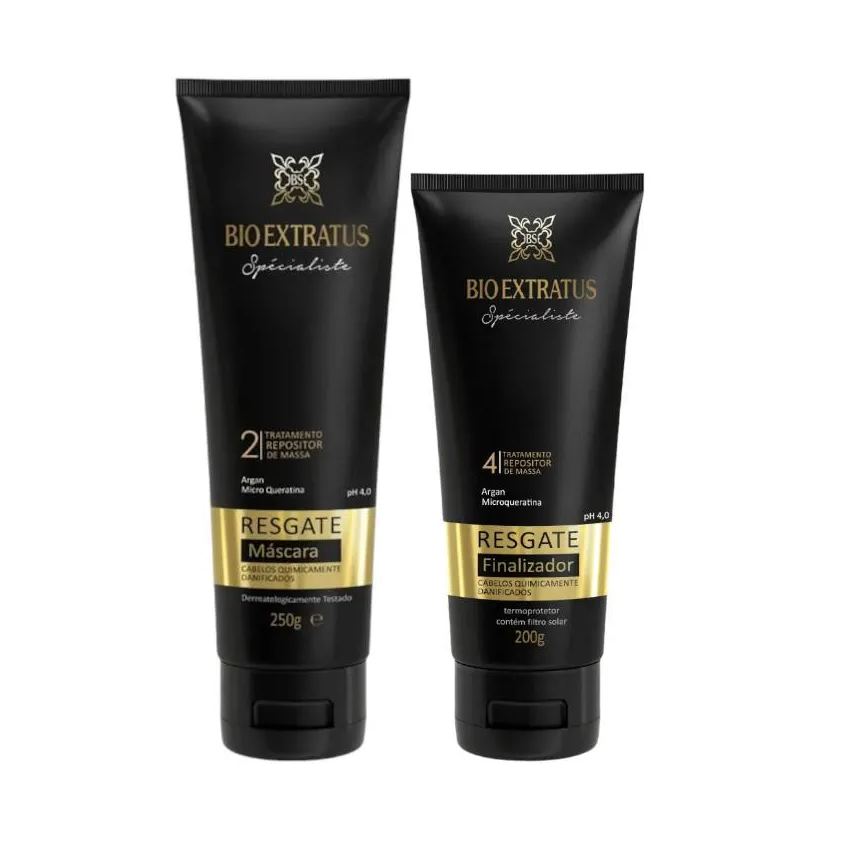 Bio Extratus Kit Resgate 1 Máscara 250ml 1 Finalizador 200ml