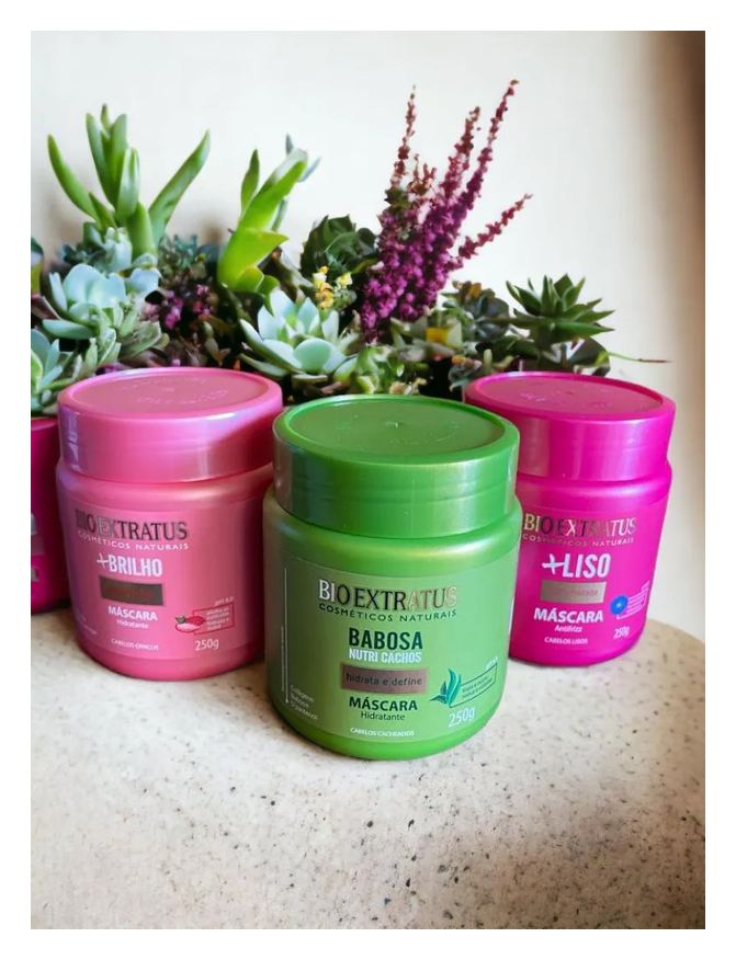 Cronograma Kit Capilar Hidratação Mais Liso + Nutri + Brilho 250g