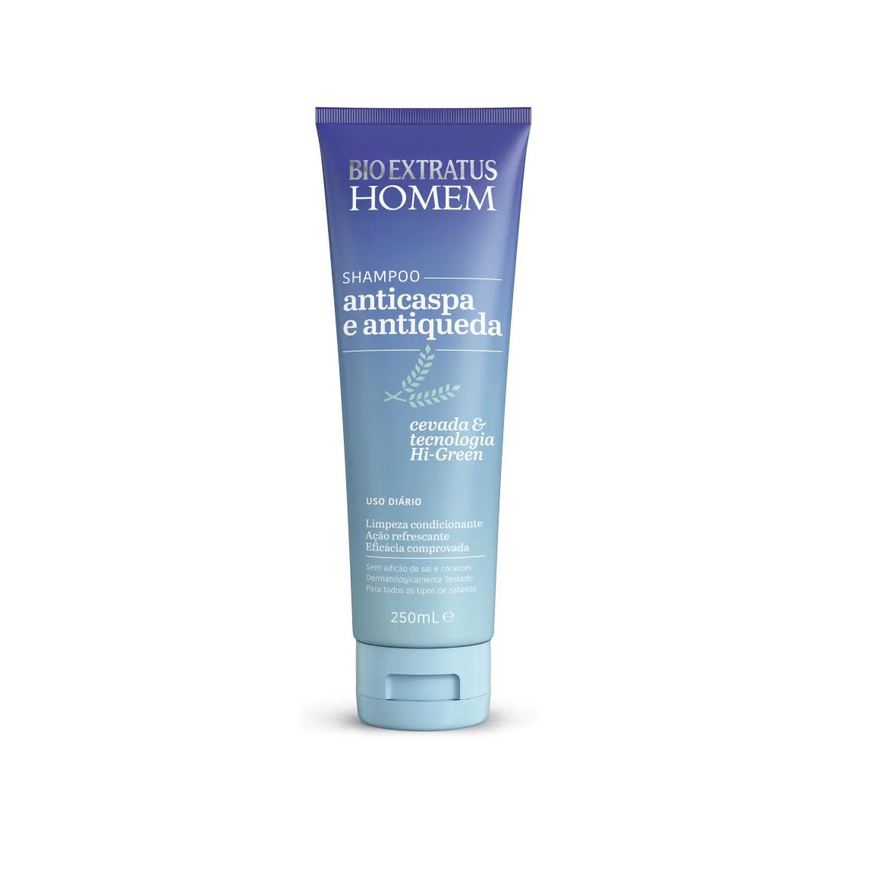 Bio Extratus Shampoo Anti Caspa, Condicionamento e Barbear 250ml