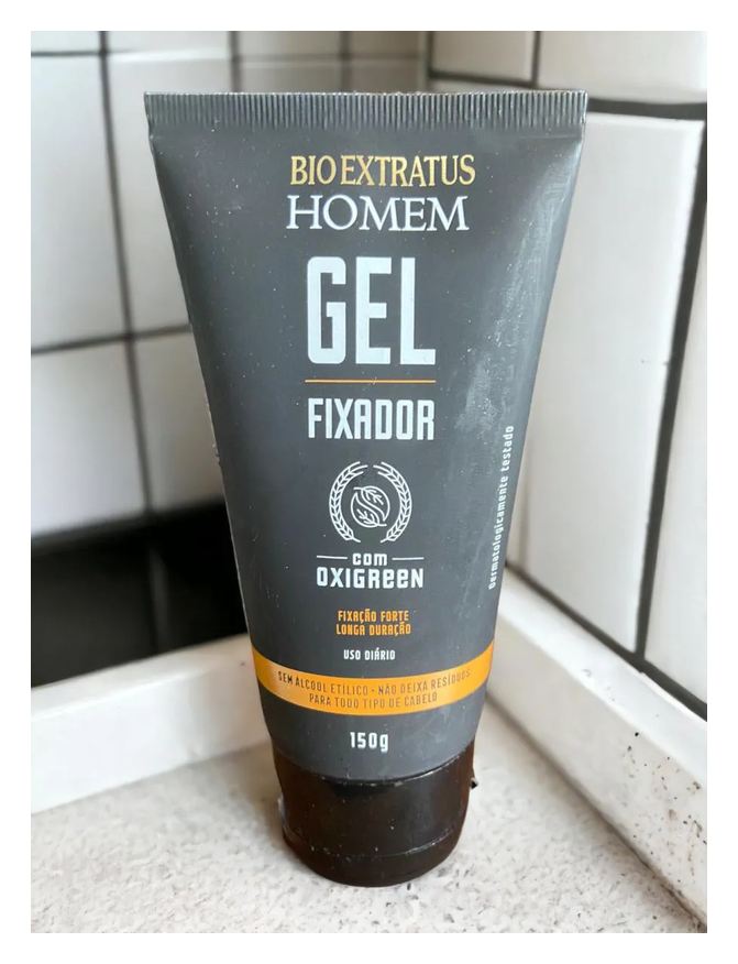 Fixador Gel Oxigreen Homem Cabelo e Barba 150g