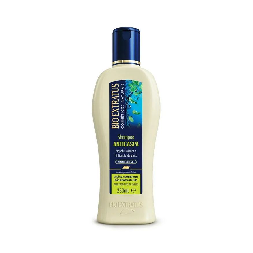 Bio Extratus Shampoo Anti Caspa, Tratamento, Limpeza e Hidratação 250ml