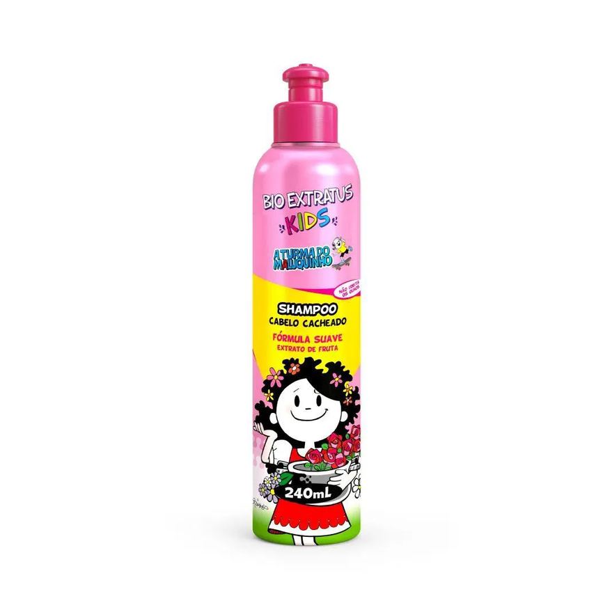 Bio Extratus Shampoo Kids Cabelo Cacheado Limpeza Controlada 250ml