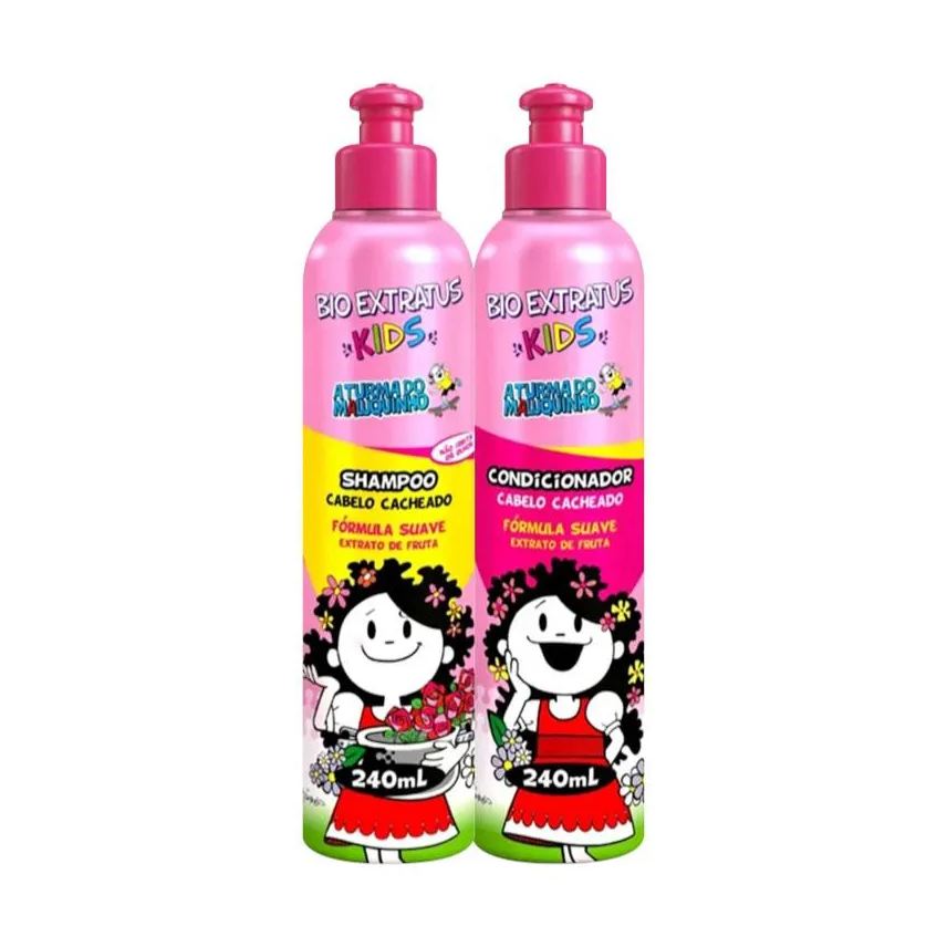 Bio Extratus Kit Infantil Cabelo Cacheado Kids 1 Shampoo 240ml 1 Condicionador 240ml