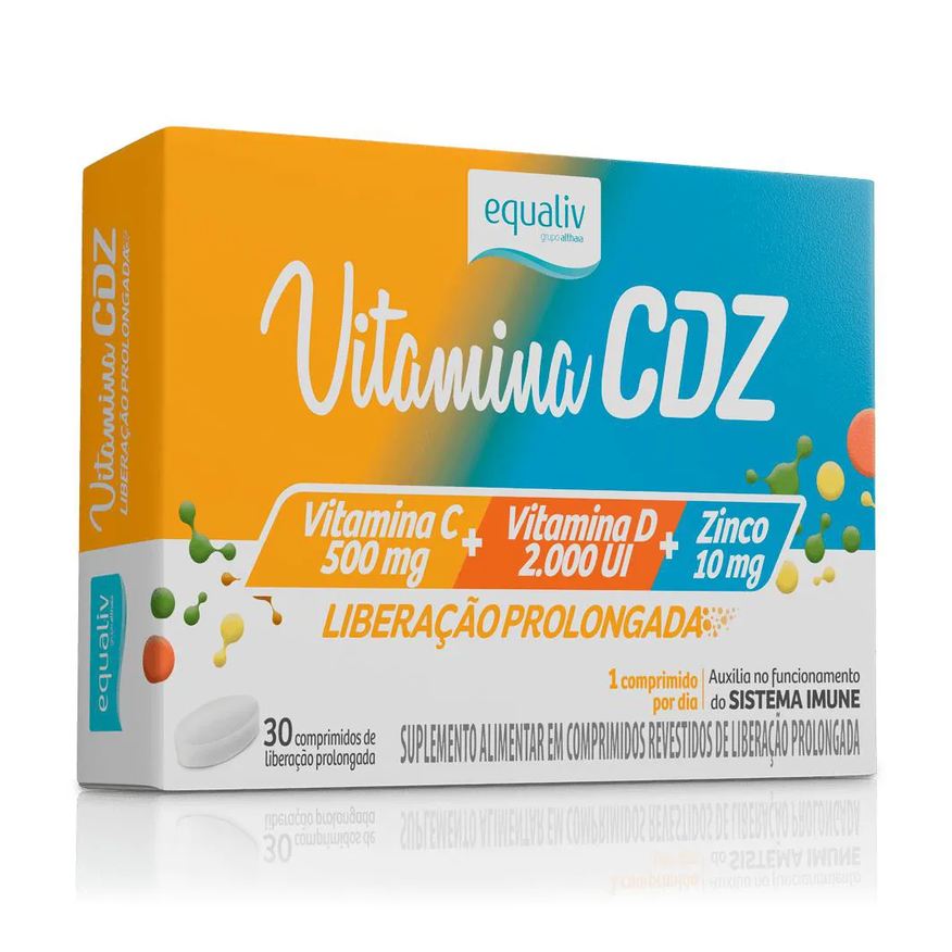 Equaliv Vitamina Cdz - 30 comprimidos